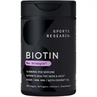 Aispeed Sports Research Biotin mcg 120 softgel capsules 10,000