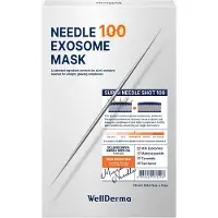 DOKI DOKI MARKET form NIPPON wellderma Needle 100 Exosome Mask Pack 25ml 5 pieces [Official]
