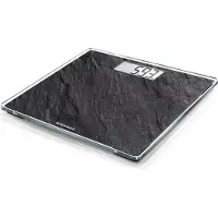 Soehnle Style Sense Compact 300, Elektronisk personvikt, 180 kg, 100 g, Svart, Silver, kg, lb, ST, Square