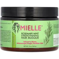 Mielle Organics Rosemary Mint Stärkande Hårmask: Närande, stärkande behandling för starkare, friskare hår
