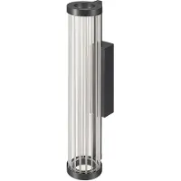 SLV LED vägglampa Quimera, dimbar, Brun / mässing, Vardagsrum / matsal, Aluminium / grå / zink, LED-vägglampa, vägglampa inomhus