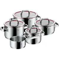 WMF Function 4 0760556380, Grytset, Rostfritt stål, Rostfritt stål, Rostfritt stål, Rostfritt stål, Rostfritt stål
