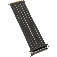 Kolink PCI Express 5.0 x16 till x16 riser-kabel, 180 grader, svart - 30 cm