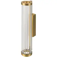 SLV LED vägglampa Quimera, dimbar, Mässing / guld, Vardagsrum / matsal, Aluminium / grå / zink, LED-vägglampa, vägglampa inomhus