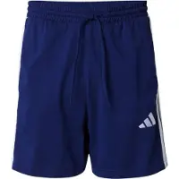 Adidas Sportbyxa 'Essentials' mörkblå / vit