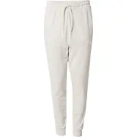 Adidas Sportbyxa 'Essential' ljusgrå / vit