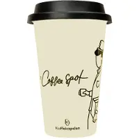Kaffekapslen | Coffee Spot termomugg - Termomugg i keramik - 300 ml