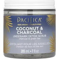 Pacifica , Kokos & Kolsyrat, Armhålsrengöringskräm, 7 fl oz (205 ml)