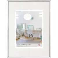 Walther design KV040S Växelram akryl Pappersformat: 30 x 40 cm (B x H) 30 cm x 40 cm Silver