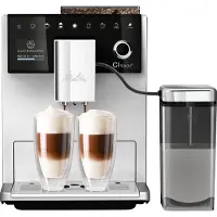 Melitta CI Touch, Espressomaskin, 1,8 l, Kaffebönor, Inbyggd kvarn, 1400 W, Silver