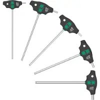 Wera 454/5 HF SHK Set 1 Insexnyckel-skruvmejsel Universell; 5 delar Inner-sexkantig