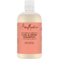 Shea Moisture Coconut & Hibiscus Curl and Shine Shampoo Schampo 384 ml