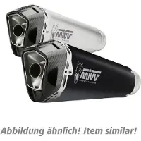 MIVV Delta Race Kawasaki Ninja 1000 Sx/tourer 2020-24 K.054.ldrb Homologerad Slip On Ljuddämpare