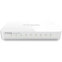 D-Link GO-SW-8G GO-SW-8G Nätverks-switch 8 Port 1 GBit/s