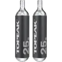 Topeak Threaded Co2-patron 25g 2 Enheter