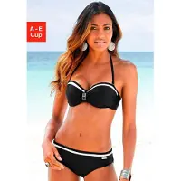 LASCANA Bikini svart / vit