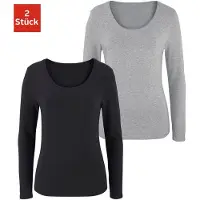 Vivance T-shirt grå / svart