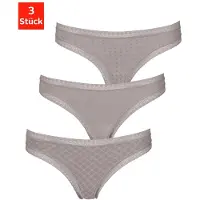 LASCANA String grå / taupe