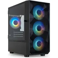 TooQ Tqgcc901-b Seizure Micro Atx Argb Pc-tornfodral