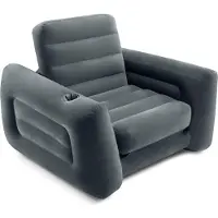 Intex Pull-Out Chair, Fristående stol, Grå, PVC, 2240 mm, 1170 mm, 660 mm