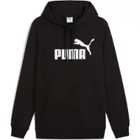 Puma Sport sweatshirt 'Essentials No. 1' svart / vit