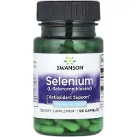 Swanson Health , Selen, 200 mcg, 120 kapslar