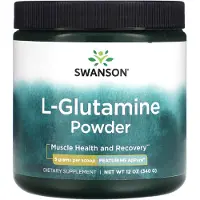 Swanson Health , L-Glutaminpulver, 12 oz (340 g)