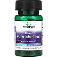 Swanson Health , Albion, Ferrochel Järn, 18 mg, 180 Capslar