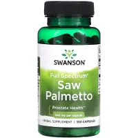 Swanson Health Swanson, Saw Palmetto, 540 mg, 100 Capsules