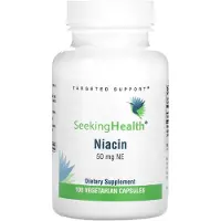 Seeking Health Niacin, 50 mg Ne, 100 kapslar