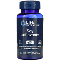 Life Extension , Soja Isoflavoner, 30 vegetariana kapslar