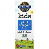 Elämän puutarha,Garden of Life Garden of Life, Children's Liquid Plant Omega-3, Strawberry Flavor, 2 fl oz (57.5 ml)