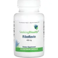 Seeking Health , Riboflavin, 400 mg, 60 Kapslar