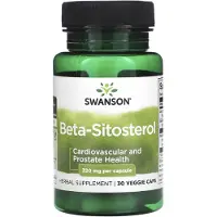 Swanson Health Beta-Sitosterol, 30 Vegetabiliska Kapslar