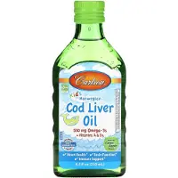 Carlson Labs Carlson, Children's Cod Liver Oil, Natural Green Apple, 550 mg, 8.4 fl oz (250 ml)