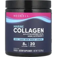 NeoCell NeoCell, marine collagen powder, hyaluronic acid, MSM, vitamin C, tasteless, 200g (7oz)
