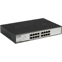 D-Link - 16-port 10/100/1000 Gigabit Desktop Switch