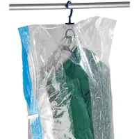 Wenko 3792740100, Mjuk förvaringsväska för kläder, Transparent, Polyamid, Polyeten, L, 70 cm, 100,5 cm