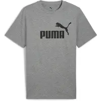 Puma Funktionstopp 'Essentials No. 1' mörkgrå / svart