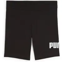 Puma Sportbyxa 'ESS No. 1' svart / vit