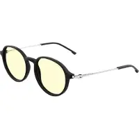 Gunnar Optiks LOO-03001, Män, Rund, Klassisk, Svart, Nylonpolymer, 5,1 cm