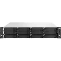 Qnap TS-H1887XU-RP - NAS-server - 18 fack - kan monteras i rack - SATA 6Gb/s - RAID 0, 1, 5, 6, 10, 50, JBOD, 60 - RAM 32 GB - 2.5 Gigabit Ethernet / 10 Gigabit Ethernet - iSCSI support - 2U