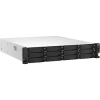 Qnap TS-H1887XU-RP - NAS-server - 18 fack - kan monteras i rack - SATA 6Gb/s - RAID 0, 1, 5, 6, 10, 50, JBOD, 60 - RAM 16 GB - 2.5 Gigabit Ethernet / 10 Gigabit Ethernet - iSCSI support - 2U