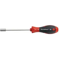Wiha Magazin-Bithalter 8-tlg. im Soft-Finish Griff 32901 Bit-Set 1/4 (6.3 mm)