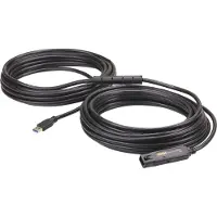 Aten USB-kabel USB 4.0 RJ45-kontakt 15.00 m Svart Aktiv med signalförstärkning UE3315A