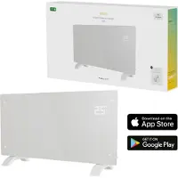 Hombli Avanca International Hombli Glass konvektionsvärmare 2000W vit