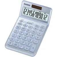 Casio JW-200SC Bordsräknare Blå Display (ställen): 12 solcell, batteri (B x H x D) 109 x 11 x 184 mm