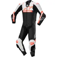 Alpinestars Missile V2 Ward perforerad One Piece Motorcykel Läder Kostym