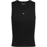Tommy Hilfiger Tommy Jeans Ribbed Scoop Neck Slim Tank Top