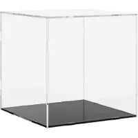 vidaXL Akryllåda transparent 30x30x30 cm Transparent